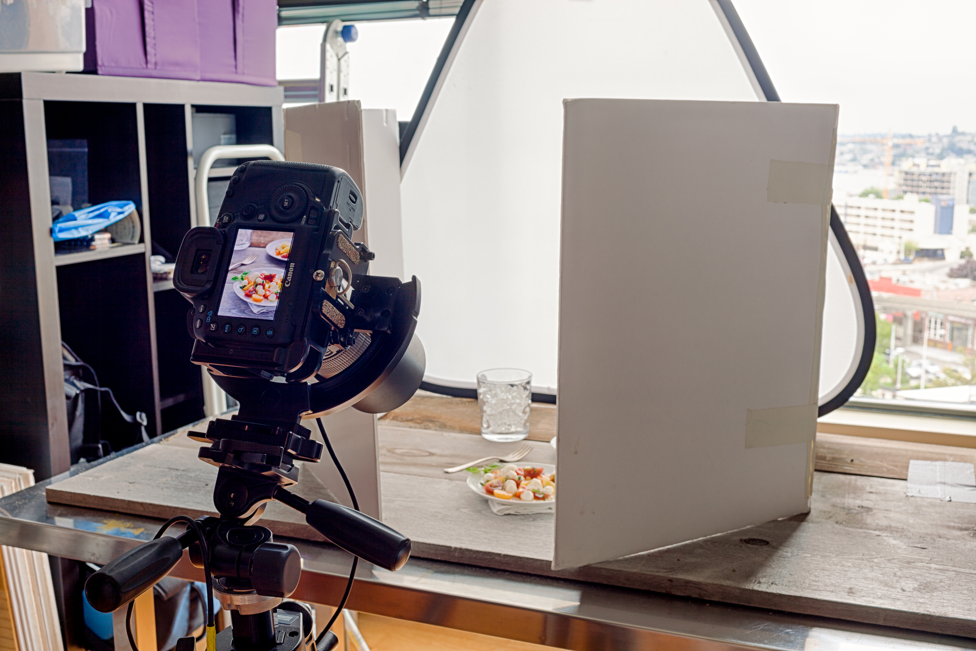 Food Photography: Lastolite Tri Grip Diffusers